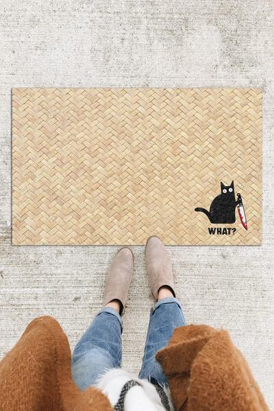 Monnhein Kapı Önü Paspası Dekoratif Dış Mekan/ev Içi/banyo/mutfak/yatak Odası/giriş Kapı Paspası