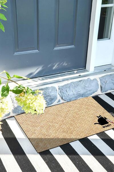 Monnhein Kapı Önü Paspası Dekoratif Dış Mekan/ev Içi/banyo/mutfak/yatak Odası/giriş Kapı Paspası