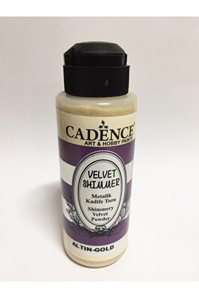 Cadence Velvet Metalik Kadife Tozu 120ml Altın