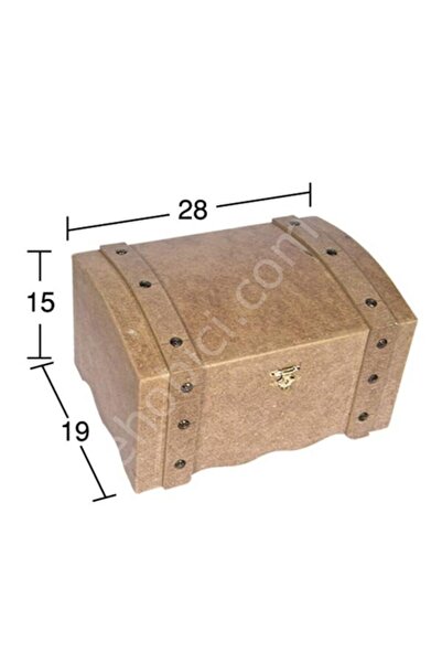 Genel Markalar Hobi-Art SA 410 Boyanabilir Ahşap Sandık