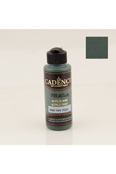 Cadence 9006 Yağ Yeşili Renginde Akrilik Boya 120 ml.