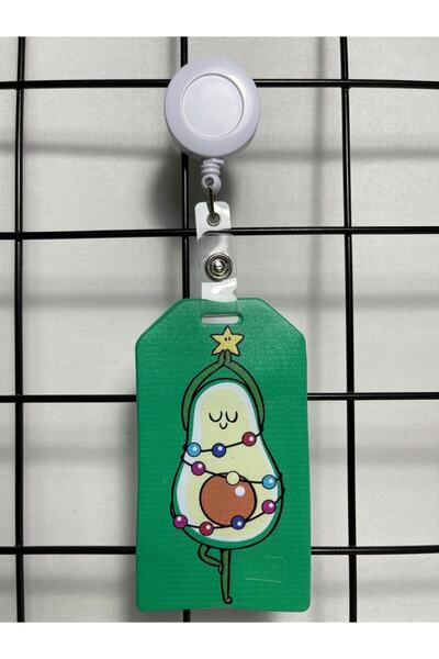 Hediyebum Σετ θήκης κάρτας Avocado Side Collar Yoyo