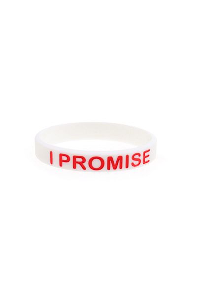 PurpleJam Lebron James White I Promise Bracelet