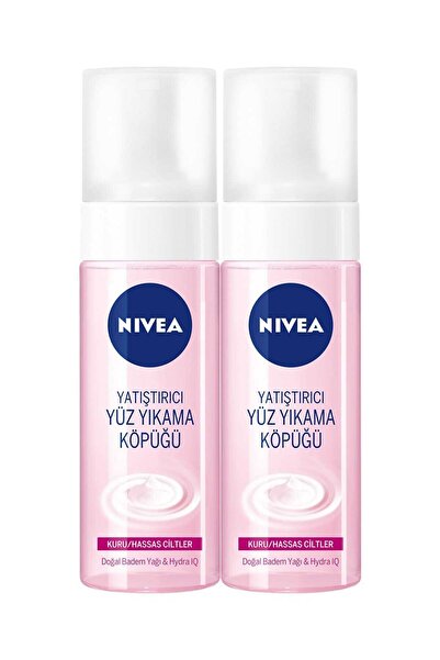 NIVEA Yüz Temizleme Köpüğü 150ml Kuru-hassas X 2 Adet