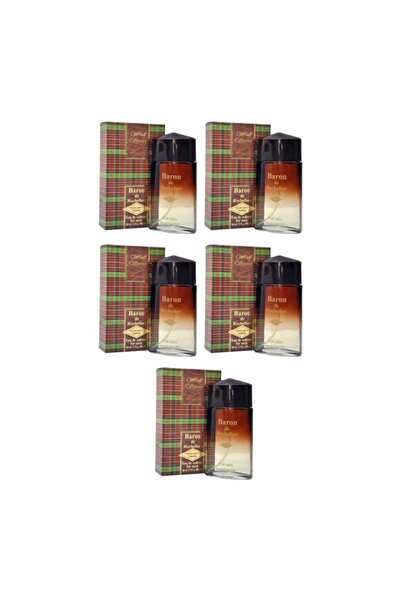 BARON Kahve Edc 100 Ml Erkek Parfüm 5 Adet