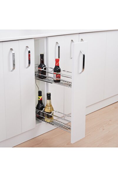 Huzur Mobilya Cıft Acılım Tandem Raylı Deterjanlık 20 Cm Sağ