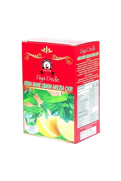 Ziyadede Atom Mint Lemon Lemon Balm Tea 170g