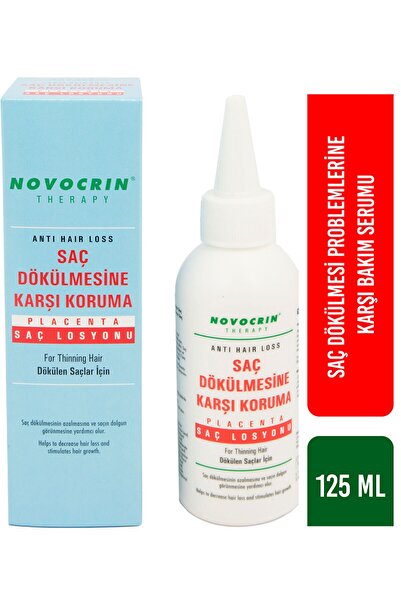 Novocrin Placenta Saç Dökülmelerine Karşı Bakım Losyonu 125 ml