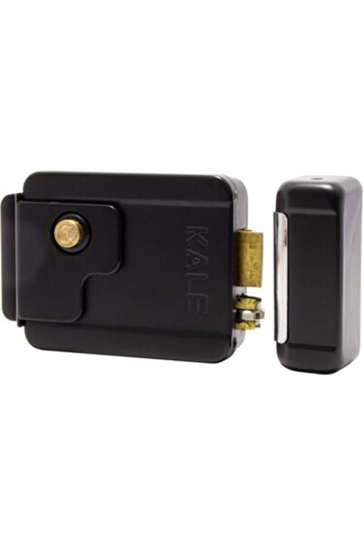 KALE Kilit 357m Elektrikli Kapı Otomat Kilidi Tırajlı Siyah