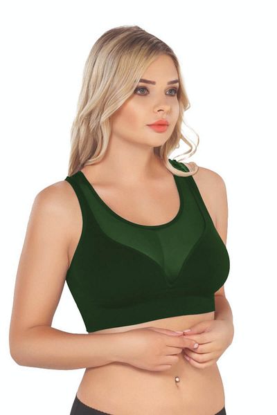 Emay Korse Κορσές σουτιέν Green Emay 4028 χωρίς ραφές