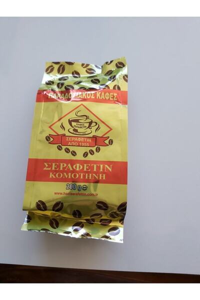 Hacı Şerafettin Gümülcine Kuru Kahve Şerafettin Gümülcine Türk Kahvesi 200gr