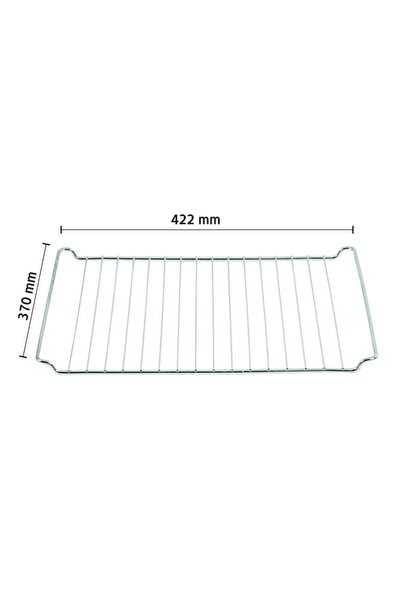 B & N MAĞAZACILIK Ankastre Fırın Iç Izgara Raf Teli 42,2 X 37 Cm