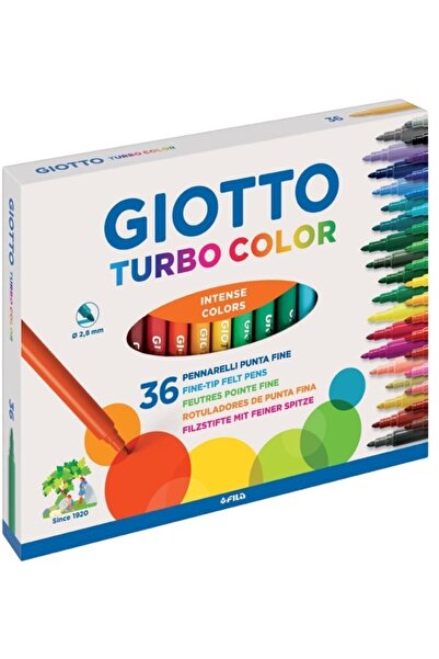 Giotto Turbo Color Keçeli Kalem 36lı – 418000