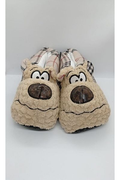 Akınal Bella Παντόφλες Unisex Camel Animal