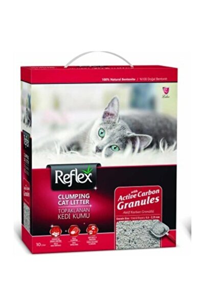 Reflex Granül Aktif Karbon Topaklanan Kedi Kumu 10 L