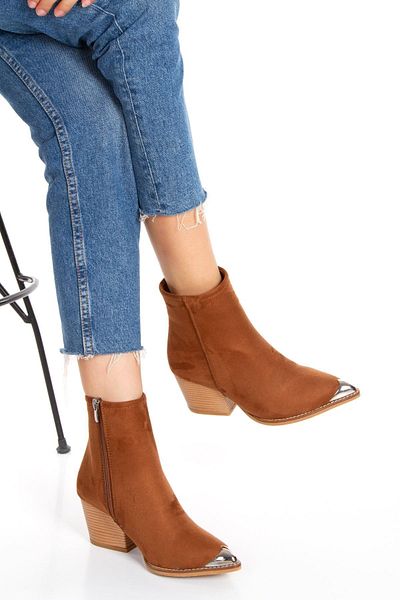 derithy Rosier Boots-tan Suede-ptm2100