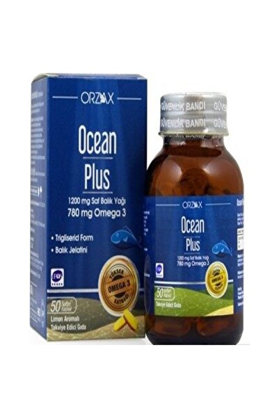 Ocean Orzax Plus Omega 3 1200 Mg 50 Kapsül