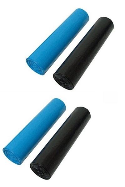 firdevsi hobi Cnrplast-ersopack- Jumbo Size Garbage Bag-80x110cm-400gr- 4 Rolls X40 Pieces-Blue And Black