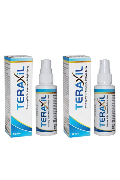 Teraxil El Ayak Koltuk Alti Terleme Ve Ter Kokusu Onleyici Sprey Deodorant Antiperspirant Unisex 2 Adet Fiyati Yorumlari Trendyol