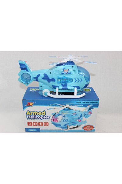 BY A.D.M Işıklı Ve Müzikli Eğlendirici Çok Hareketli Show Helikopter 25x11 Cm - Oyuncak Helikopter