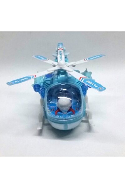 BY A.D.M Işıklı Ve Müzikli Eğlendirici Çok Hareketli Show Helikopter 25x11 Cm - Oyuncak Helikopter