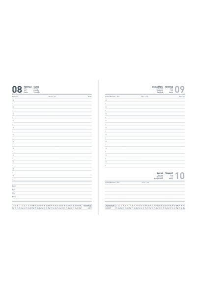 Gıpta 2022 Economical Stitched Daily Agenda 14X20 Cream 100-Eck