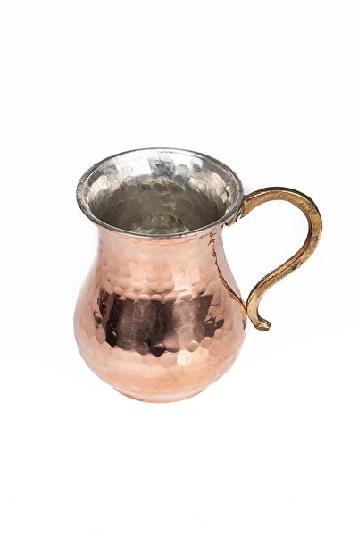 DMT COPPER HOME Dmt Gaziantep Bakırdan El Dövmesi Su Ve Ayran Bardak Boy 10cm...