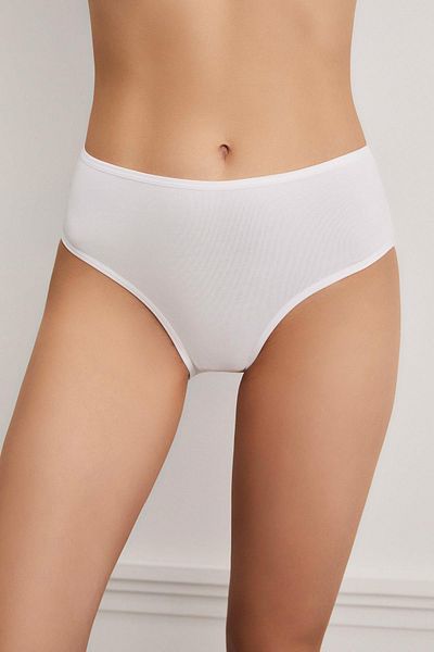 Eros Slip pentru talie Yüksel pentru femei, piele albă, neagră, pachet de 5 Ersk760