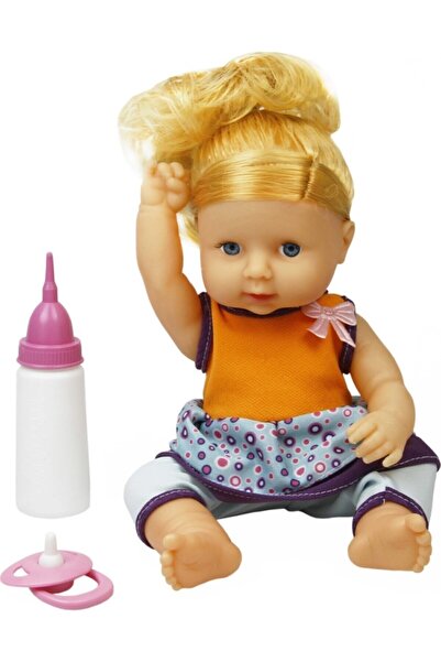 berattoys Türkçe Konuşan Altını Islatan Biberonlu Oyuncak Boncuk Bebek