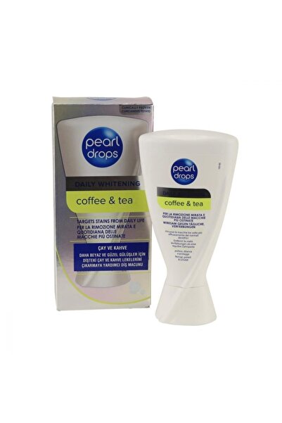 Pearl Drops Coffee & Tea Çay Ve Kahve Lekeleri Için Diş Macunu 50 Ml