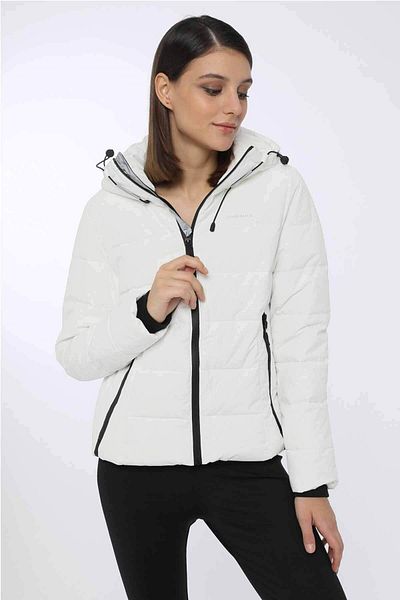 lumberjack Apreski Coat Palton de damă Rs-100559599alb