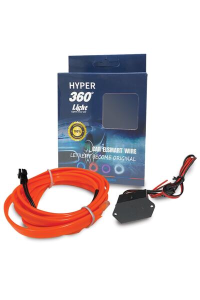 Genel Markalar Araç Içi Torpido Ledi - Ip Led - Neon Led - Şerit Led / Turuncu