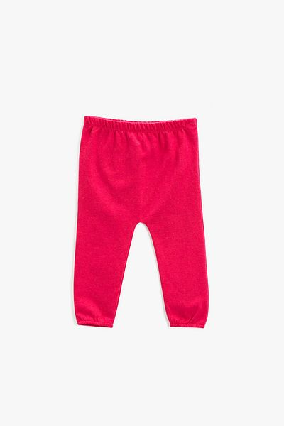 Koton Baby Girl Pink Sweatpants 2KMG49989OK