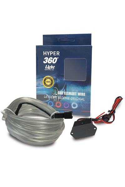 Hyper داخل السيارة نيون LED Ip Led Torpedo LED 5 متر نيون LED أزرق ثلجي