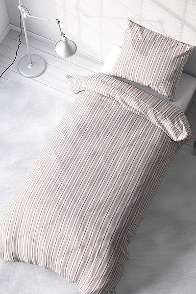 Colorpool Σετ Παπλωματοθήκη Soft Line Μονό
