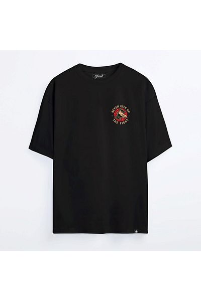 Shout Oversize Eagle Vs Snake Oldschool Unisex T-shirt