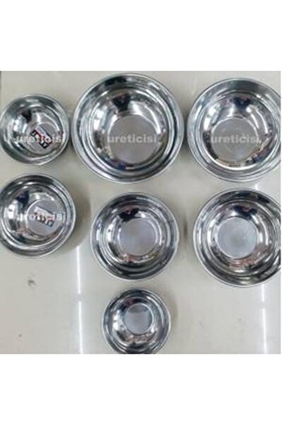 İstoç Türk Farklı Boyda Paslanmaz Çelik Çorba Kasesi,hoşaf,yoğurt Kasesi Tas ...