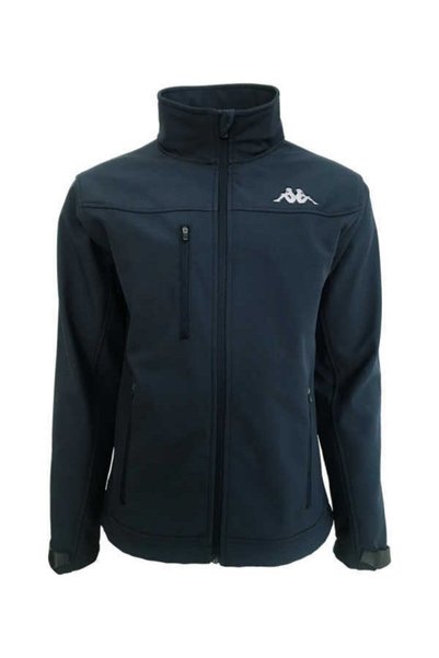 Kappa Men's Navy Blue Triolo Soft Shell Jacket