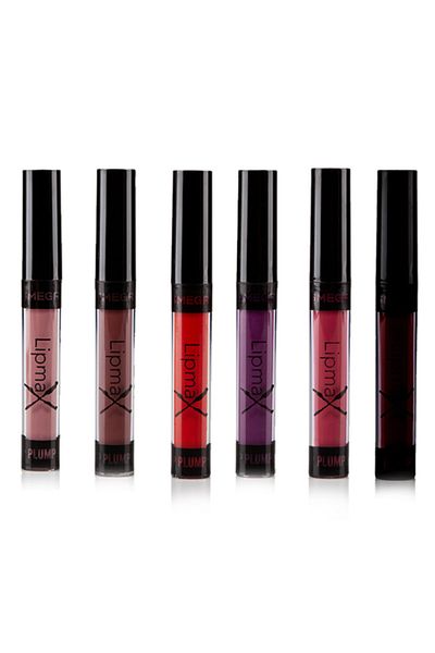 Lipmax Plumping Liquid Matte Lipstick Set of 6 No: 24.6 .8 .10 .12