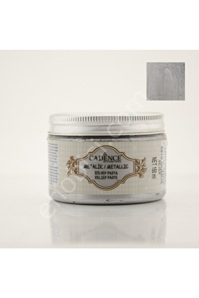 Cadence 5910 Gümüş Metalik Rölyef Pasta