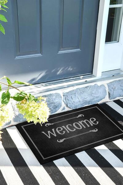 Monnhein Covoraș de ușă decorativ pentru exterior/interior/baie/bucătărie/dormitor/intrare