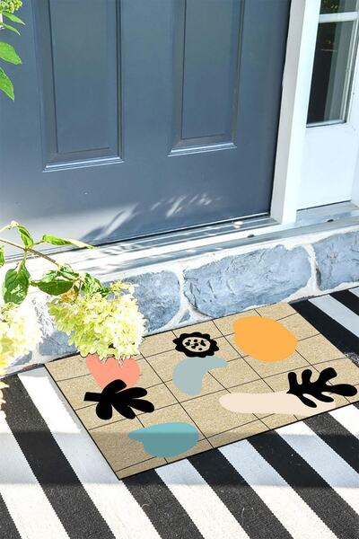 Monnhein Door Mat Decorative Outdoor/Home/Bathroom/Kitchen/Bedroom/Entryway Door Mat