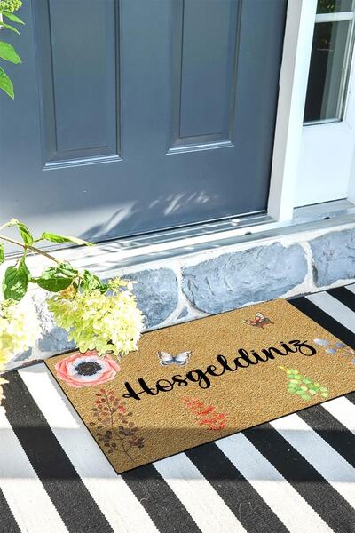 Monnhein Welcome Door Mat Decorative Outdoor/Home/Bathroom/Kitchen/Bedroom/Entryway Door Mat