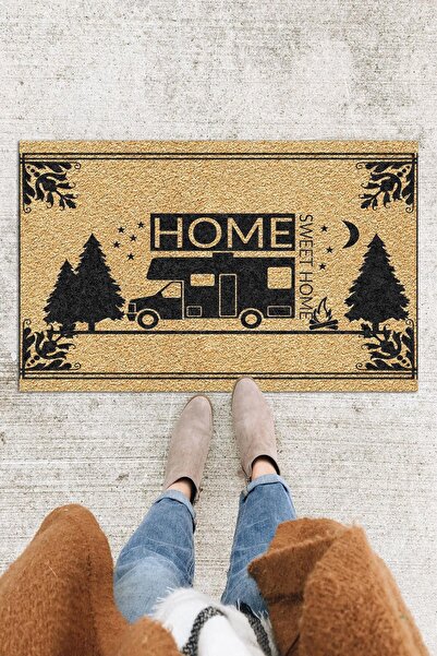 Monnhein Караванний килимок для вхідних дверей Декоративний для зовнішнього використання/всередині будинку/ванної кімнати/кухні/спальні/вхідних дверей