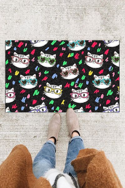 Monnhein Door Mat Decorative Outdoor/Home/Bathroom/Kitchen/Bedroom/Entryway Door Mat