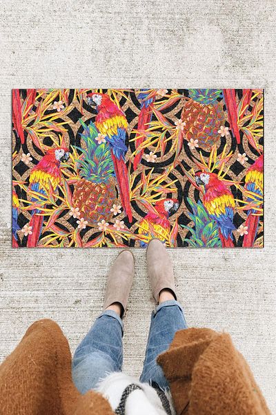Monnhein Door Mat Decorative Outdoor/Home/Bathroom/Kitchen/Bedroom/Entryway Door Mat