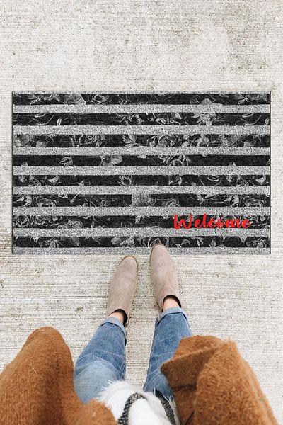 Buket Home Door Mat Decorative Outdoor/Home/Bathroom/Kitchen/Bedroom/Entryway Door Mat