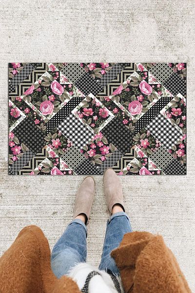 Buket Home Door Mat Decorative Outdoor/Home/Bathroom/Kitchen/Bedroom/Entryway Door Mat
