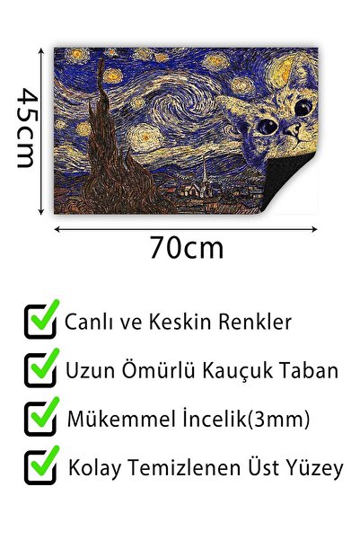 Monnhein Kapı Önü Paspası Dekoratif Dış Mekan/ev Içi/banyo/mutfak/yatak Odası/giriş Kapı Paspası