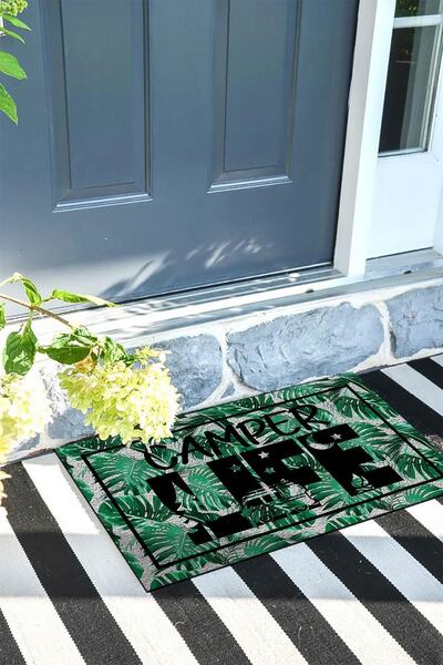 Monnhein Camper Life Door Mat Decorative Outdoor/Home/Bathroom/Kitchen/Bedroom/Entryway Door Mat